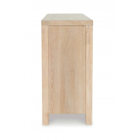 B5822 - 31 : Tủ Ngang 06 Ngăn Kéo - Màu Kem Sứ Nung